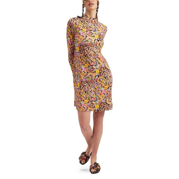 LA DOUBLEJ A line Suitcase Dress Tripping Nero in Fluid Jersey size XS - Picture 1 of 14